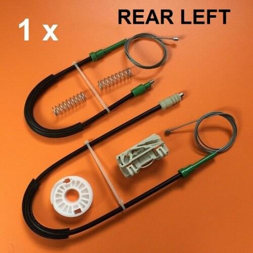 FOR PEUGEOT 607 ELECTRIC WINDOW REGULATOR REPAIR KIT REAR-LEFT 1999-2010