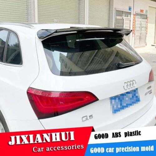For Audi Q5 hatchback Universal TF Spoiler 2006-2018 AUDI Q3 Spoiler ABS plastic Material Car Rear Wing Color Rear Spoiler