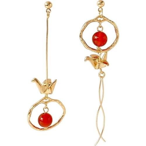 10 pair /lot jewelry fashion jewelry metal long crane earrings