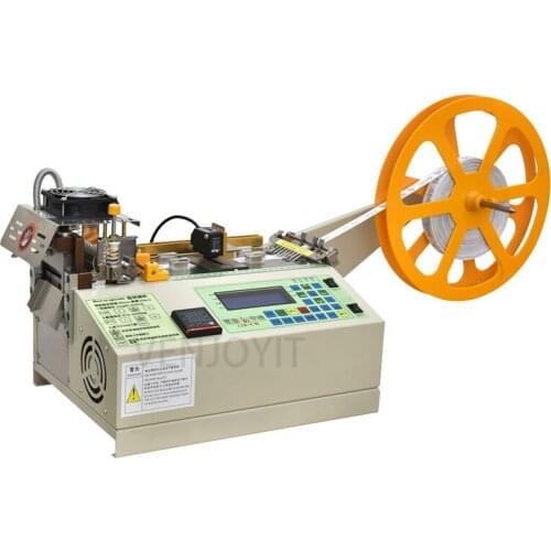 120 Computer hot and cold trademark cutting machine, washing label cutting machine, With cursor positioning