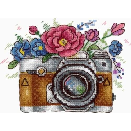 2020 Top Manufacturer DIY Artwork Flower Frame Embroidery Kit Wedding with 100% Cotton Flosse & Free Shipping for Home Decor