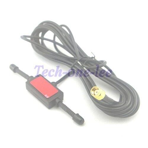 5 piece/lot 2.4G Horn Antenna RP SMA Plug Female Pin Connector 2400MHZ 3dbi Gains Aerial 3M for wireless router free shipping