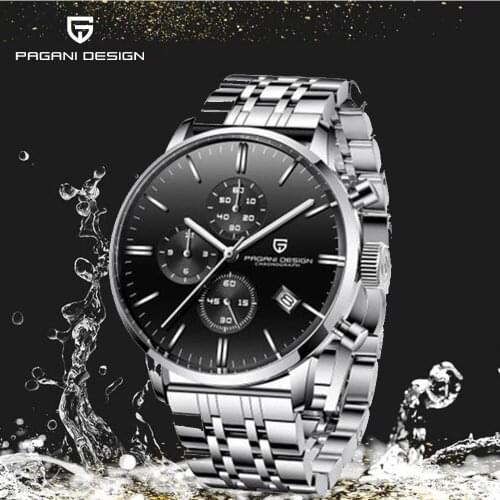 2021 New Pagani Design Top Brand Automatic Waterproof Watch Mens Luxury Quartz Watch Sports Time Code Table Relogio Masculino