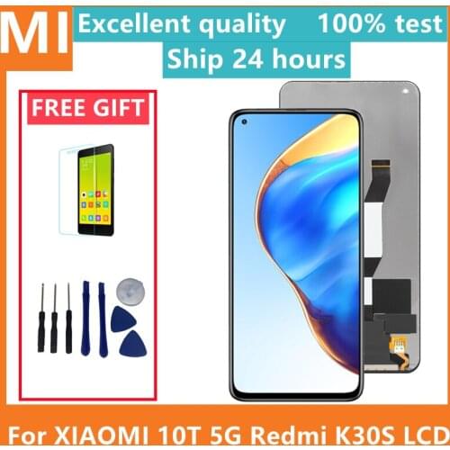 6.67'' Original For Xiaomi Mi 10T 5G LCD M2007J3 Touch Screen Display Digitizer Assembly For Mi 10T Pro LCD For Redmi k30s LCD