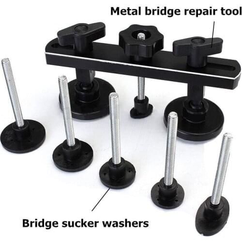 JX-LCLYL Auto Car Body Bridge Puller Repair Hail Paintless Dent Removal Kit Hand Tool Set