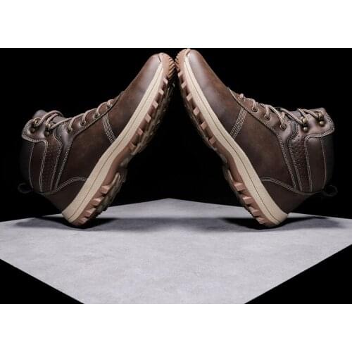 Men Leather Casual Shoes Causal Shoes For Men Sneakers Mens Leather Casual Fashion Korean Hot Man Teen Sports Mens Spring