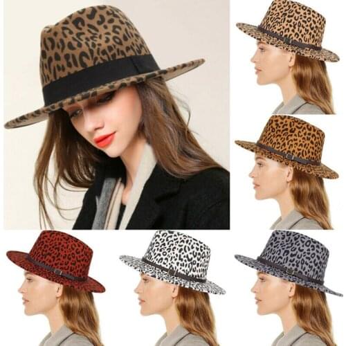 Men Women Vintage Solid Hard Felt Fedora Hat Trilby Cap Gangster Wide Brim Hat Cost-effective Elegant
