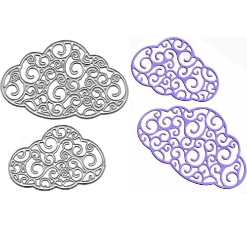 Stamps and Dies Clouds Metal Die Scrapbooking DIY Stencil Embossing Folder Paper Card Making Craft Mold Die Cutting Template New