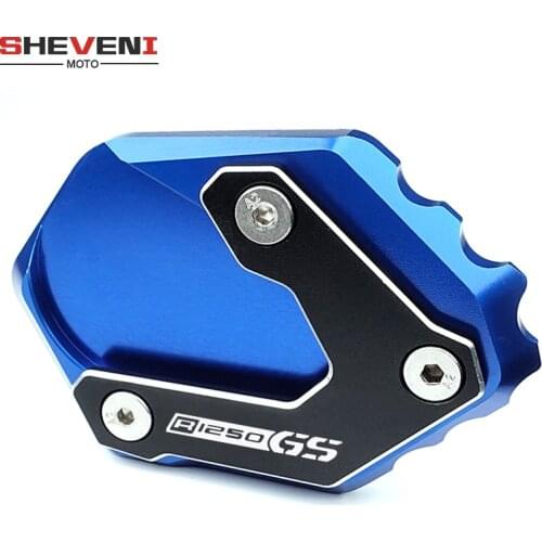 R1200GS R1250GSA Motorcycle CNC Kickstand Side Stand Enlarge Pad For BMW R1200GS LC/ADV. R1250GS/ADVENTURE/HP low suspension