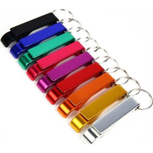 Portable 4 in 1 Bottle Opener Key Ring Chain Keyring Keychain Metal Beer Bar Tool Claw Gift Unique Creative Gift