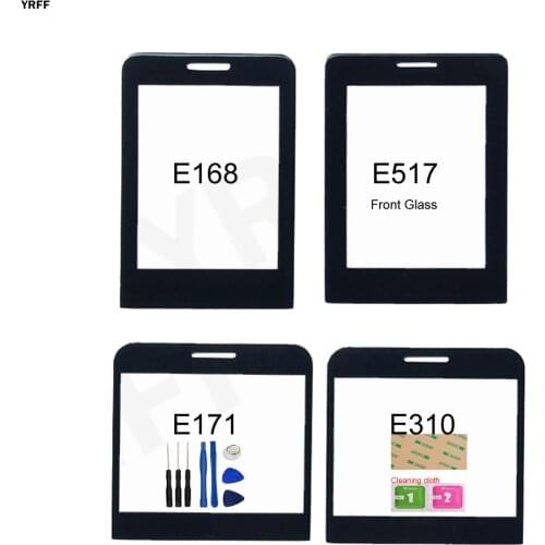 Front Panel Glass For Philips E168 E171 E517 E525 E206 X2560 X2566 E310 Front Glass Screen Outer Glass Cover Panel Replacement