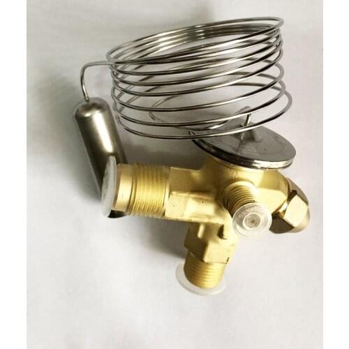 Thermostatic expansion valve SHRTE2 brass regulate flow valve external equalization connection R12/ R22/ R134A refrigerant