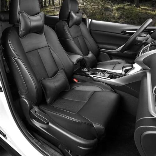 Car Seat Cushions All Surrounded by Four Seasons Universal Seat Cover Cushion Decoration For Mitsubishi ECLIPSE CROSS 2018 2019