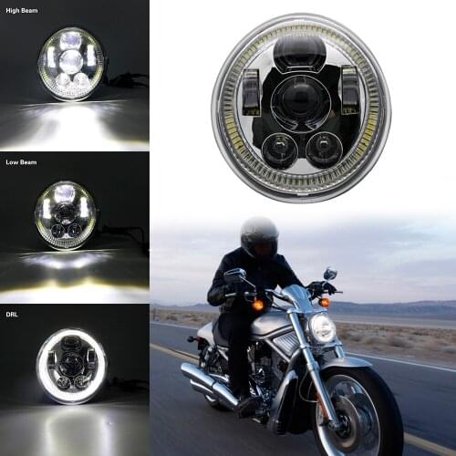 High Quality DOT Motorcycle Accessories LED Headlight For V Rod VROD VRSCA Headlight VRSC / V-ROD LED Headlight
