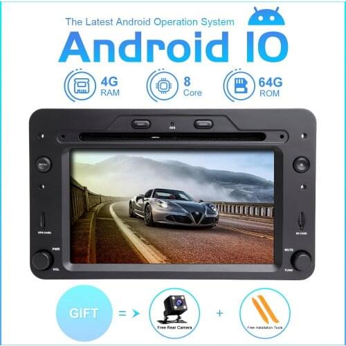 ZLTOOPAI Octa Core 1 Din Android 10 Auto Radio For Alfa Romeo Spider Brera 159 Sportwagon Car Multimedia player GPS DSP SWC