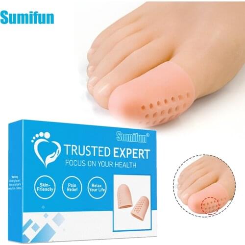 16pcs Sumifun Different Sizes Big Toe Protector Corn Bunion Blister Thumb Care Effectively Relieve Pain Silicone Soft Breathable