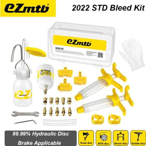 2021 Ezmtb bleed kit Hydraulic dics brake Upgraded version for shimano&Magura&hope&tektro&sram&avid&formula&hayes bicycle brake