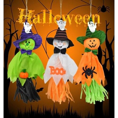 3 Color Scarecrow Horror Ghost Pendant Halloween Party Bar Decor Halloween Decoration Supplies