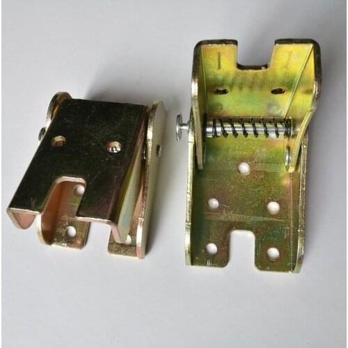 Pastoral sofa Legs Folded Back Support / fishing Stool / Folding Metal Parts 90 self-locking Hinge 4PCS