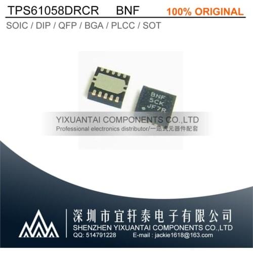 5pcs/lot 10pcs/lot 50pcs/lot Free shipping 100% original TPS61058DRCR TPS61058 61058 BNF SON10