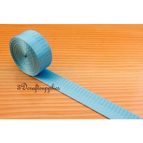 5 yards 1 inch ( 25 mm ) heavy weight nylon webbing Ruban for bag purse strap handles ZC43