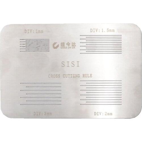 Four in one Sisi 100 grid knife 100 grid plate set paint film adhesion tester grid plate guide cutting gauge