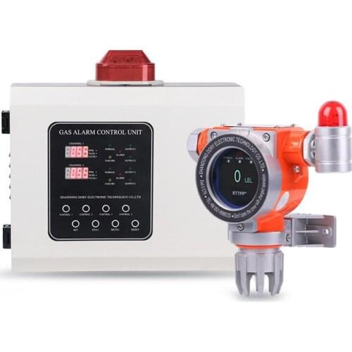 Dew point and hydrogen sulfide gas detector for industrial waste gas treatment analyzer