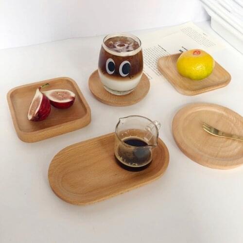 Wooden Coaster Non-slip Cup Mat Heat Resistant Tea Coffee Mug Drinks Holder Table Mat Insulation Pad Placemats Table Accessories