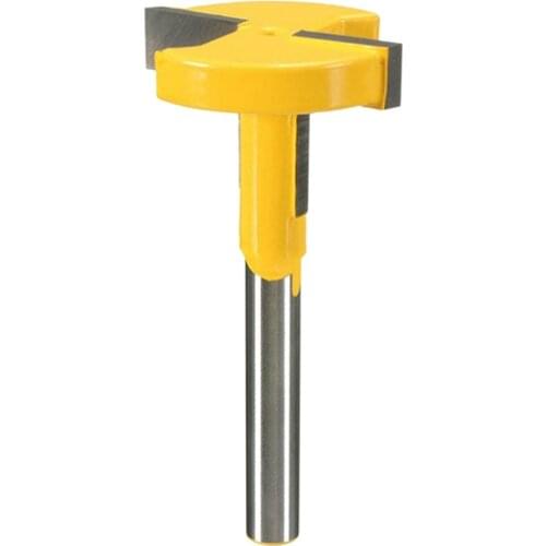 1/4 Inch Shank T-Slot Router Bit T-Track Slotting Milling Cutter