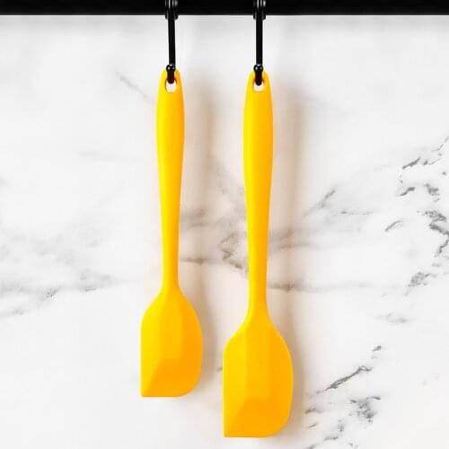 Cake Tools Silicone Non Stick Butter Cooking Silicone Spatula Set Cookie Pastry Scraper Cake Baking Spatula Silicone Spatula