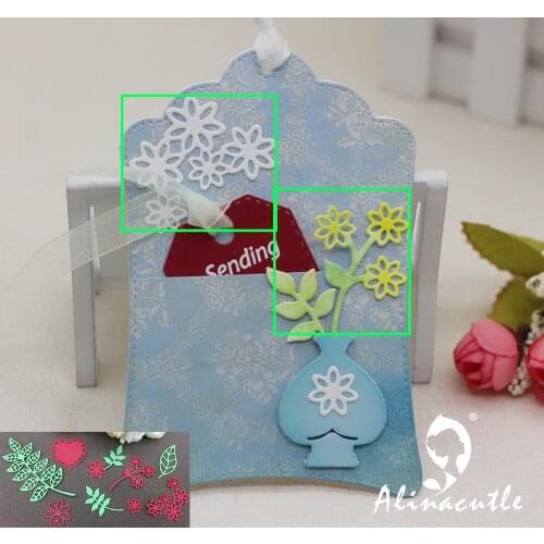 AlinaCraft METAL CUTTING DIES flower floral leaf collection Scrapbook papercraft card album punch stencil art cutter die cut