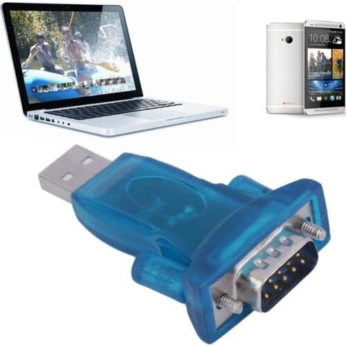 New USB 2.0 to RS232 Serial Converter 9 Pin Adapter for Win7/8 Wholesale USB 2.0 to RS232
