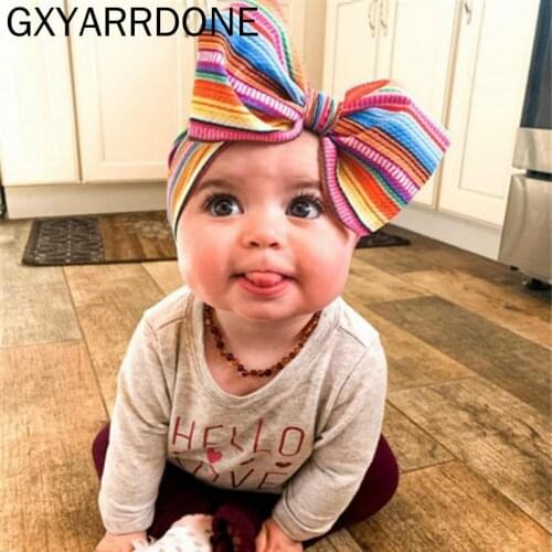 10pcs/lot Baby Headband Hairband Baby Haarband Blumen Head Wraps Baby Girl Headbands with Bows Newborn Baby Turban Headband