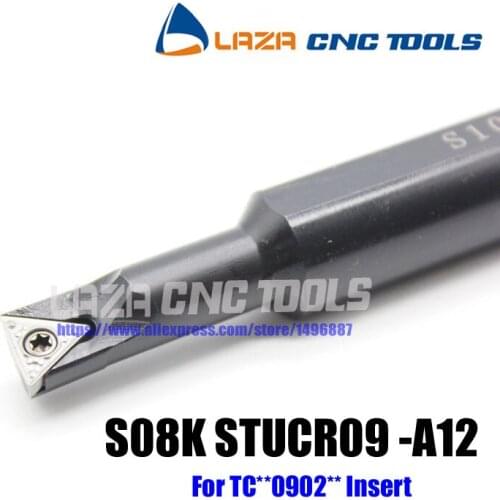 S08K-STUCR09-A12 Boring Bar Internal Turning Holder,93 Deg CNC Cutting tool,Indexable Boring Bar,Small STUCR Lathe cutting tool
