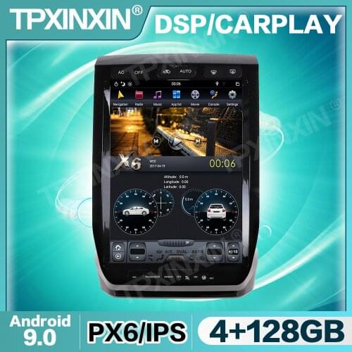 13.6" Tesla IPS Touch Screen For Ford F150 2015 2016 - 2018 Android 9 Car Radio Multimedia Video DVD Player Navigation GPS 2din