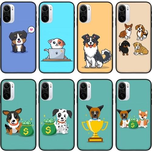 Dog collection Phone Case for Xiaomi Mi 10 11 Ultra K40 Lite Pro Silicone case for Xiaomi POCO F2 F3 M3 X2 X3