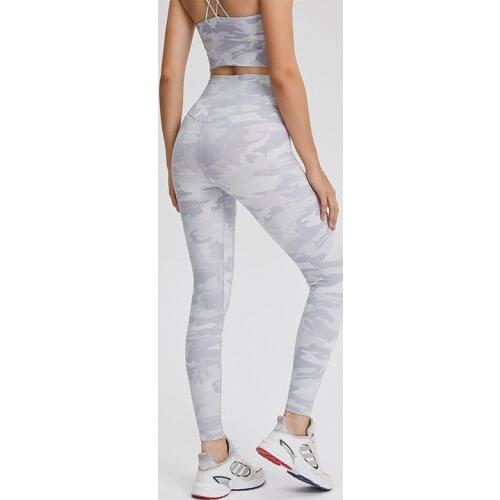 NWT Women High Waist Printed Color Yoga Naked-feel Squat proof Leggings Tummy Control Workout Running Pants 4 Way Stretch tight