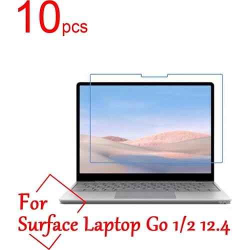 10pcs Ultra Clear/Matte/Nano anti-Explosion Screen Protector For Microsoft Surface Laptop Go 1/2 12.4 Laptop LCD Protective Film