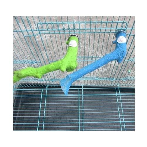 2CM*20CM Scrath bar parrot standing rod bird cage parrot nest supplies teeth stick station ground station