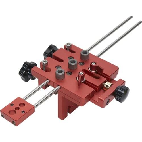 3 In 1 Woodworking Accurate Hole Opener Hole Locator Punch Tool Construction Site Locator Guide Hole Tools Door Cabinets DIY