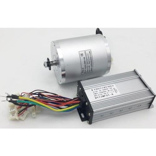 36/48V 1000W BM1109 Brushless High Speed Motor Electric Mobility Scooter Go-Kart BLDC Motor with Dirt Bike Brushless Motor