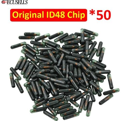 50Pcs/Lot Original ID48 Glass Chip OEM Auto Transponder 48 Blank Car Key Chip for Volkswagen for Skoda/Seat for Audi for Honda
