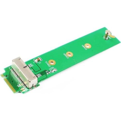 Adapter Hard Disk Adapter SSD M2 To M.2 NGFF PCIE X4 Adapter For Apple MacBook Air Mac Pro 2013 2014 2015 A1465 A1466 M2 SSD NEW
