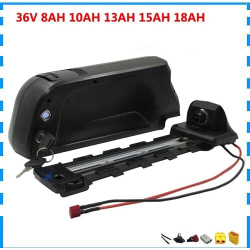 1000W 36V 15AH electric bike battery 500W 36 V 10ah 13AH battery With USB port 42V 2A Charger Free customs fee