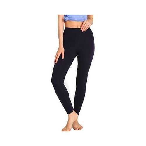 Seamless Fitnes Women High Waist Gym Mesh Yoga Pants Fashion Patchwork Tight Push Up Sport Leggings Knitting Naked Sense 9-Point