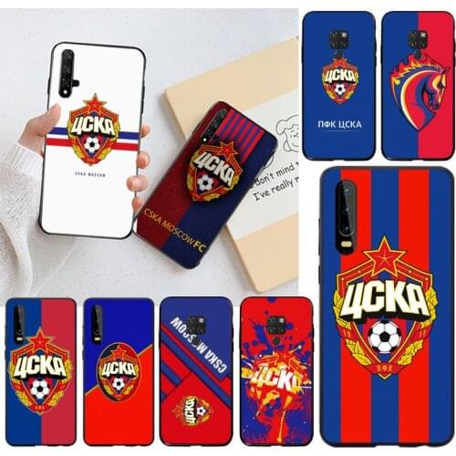 Russian Football Cska Moscow Phone Case for Huawei P40 P30 P20 lite Pro Mate 30 20 Pro P Smart 2020 prime