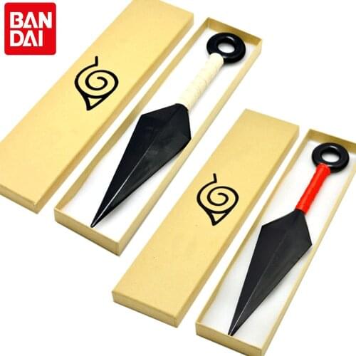 Naruto Weapon Kunai Plastic Anime Figure Uzumaki Kakashi Figures Throwing Prop Cosplay Model Collection Accessories Kid Toy Gift