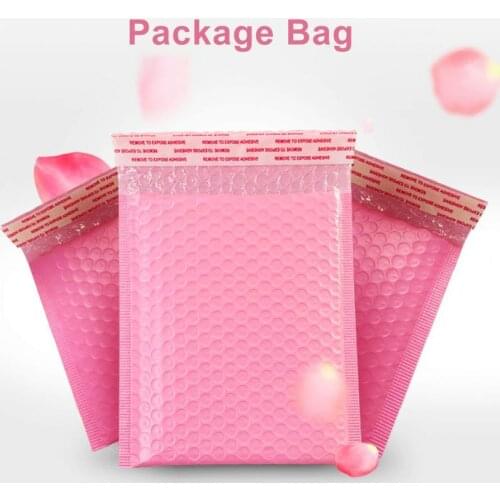 Bubble Envelope bag 10Pcs Foam Bags Bubble PolyMailer Self Seal mailing bags Nice-looking Waterproof Lightweight Envelope Bags