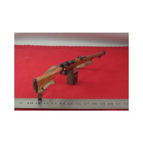 World War II British Special Forces Fully Decomposed Metal Lienfield Rifle, Miniature Rifle Model, Military Fan Collection Gift