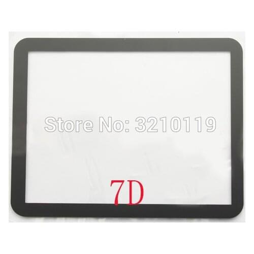 NEW FOR Canon EOS 7D Outer LCD Screen Display Window Glass Replacement repair parts
